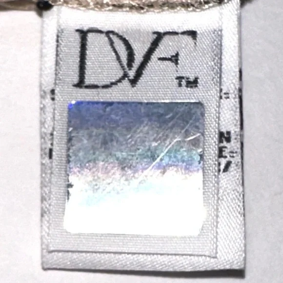 Diane Von Furstenberg Olivia Black And Nude Floral Lace - Picture 9 of 13